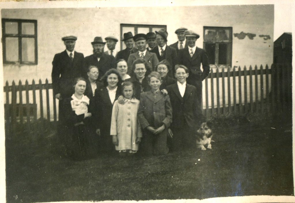 Garðshornsfólk með gesti