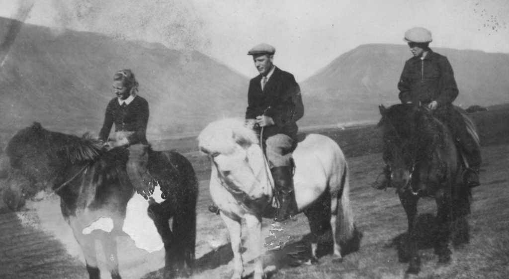 Frímann, Kristján og kaupakona