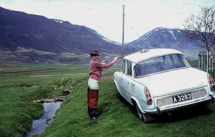 Skódinn þrifinn