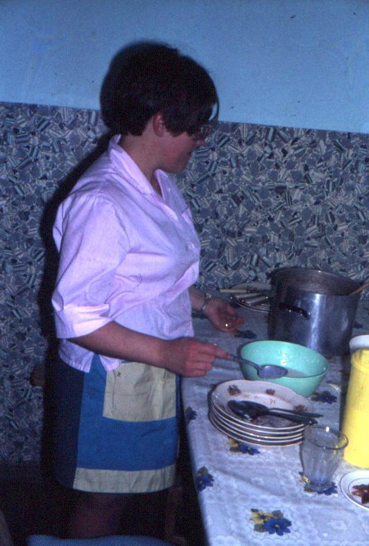 Helga í eldhúsinu