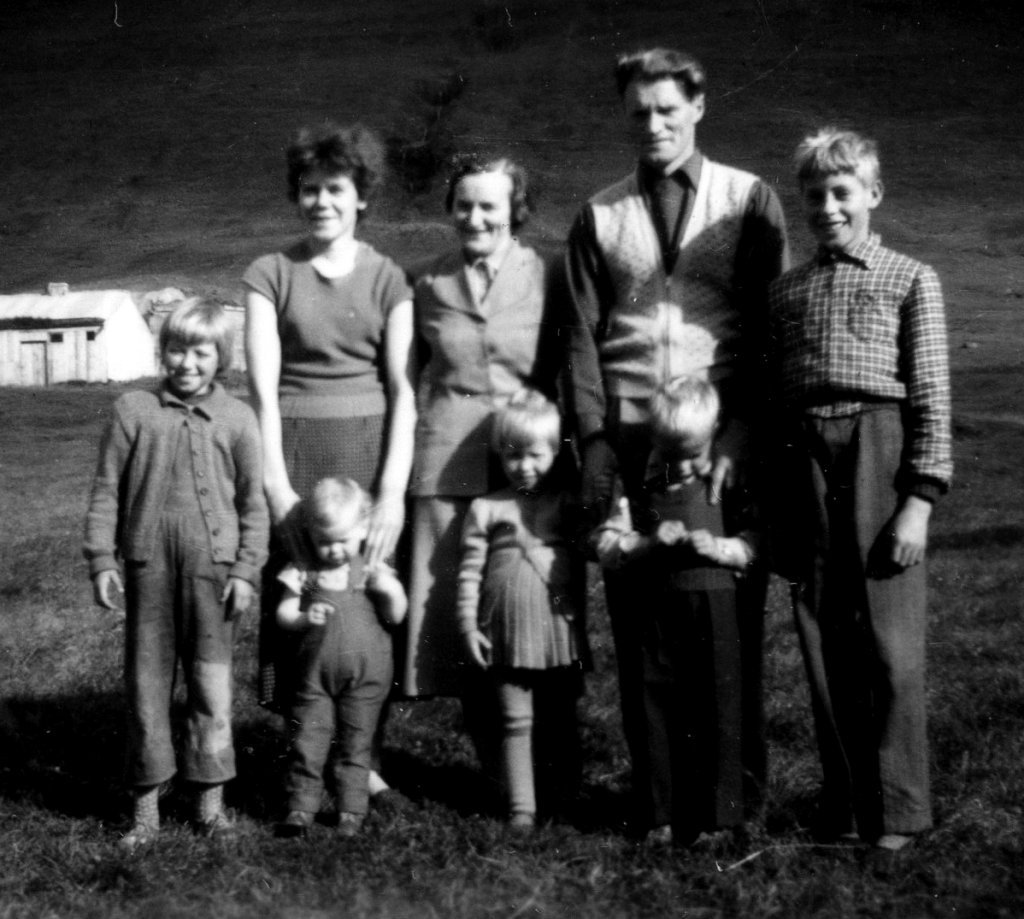 Heimilisfólk í Garðshorni