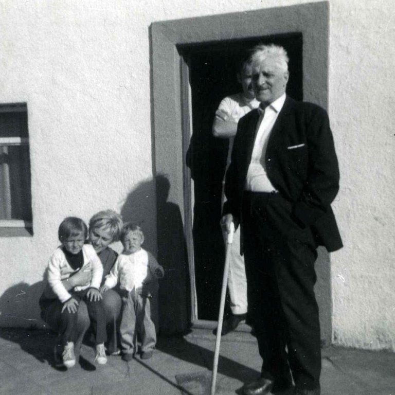 Bjarni afi á Akranesi