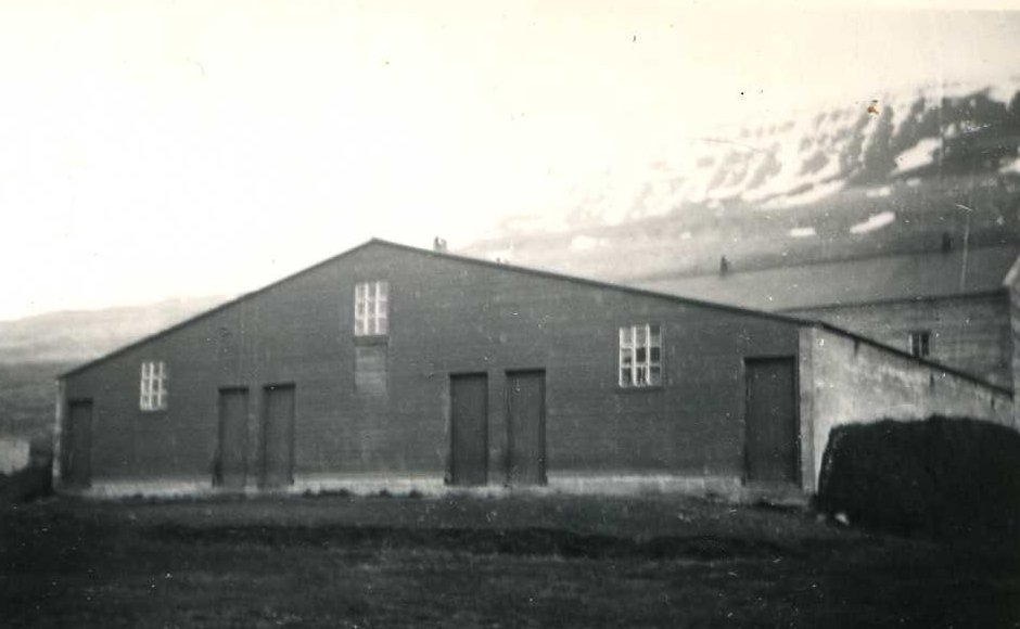 Fjárhúsin í Garðshorni frá 1939