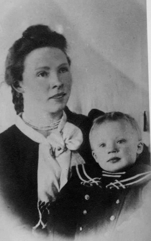 Sigurbjörg Ágústsdóttir með Svafar