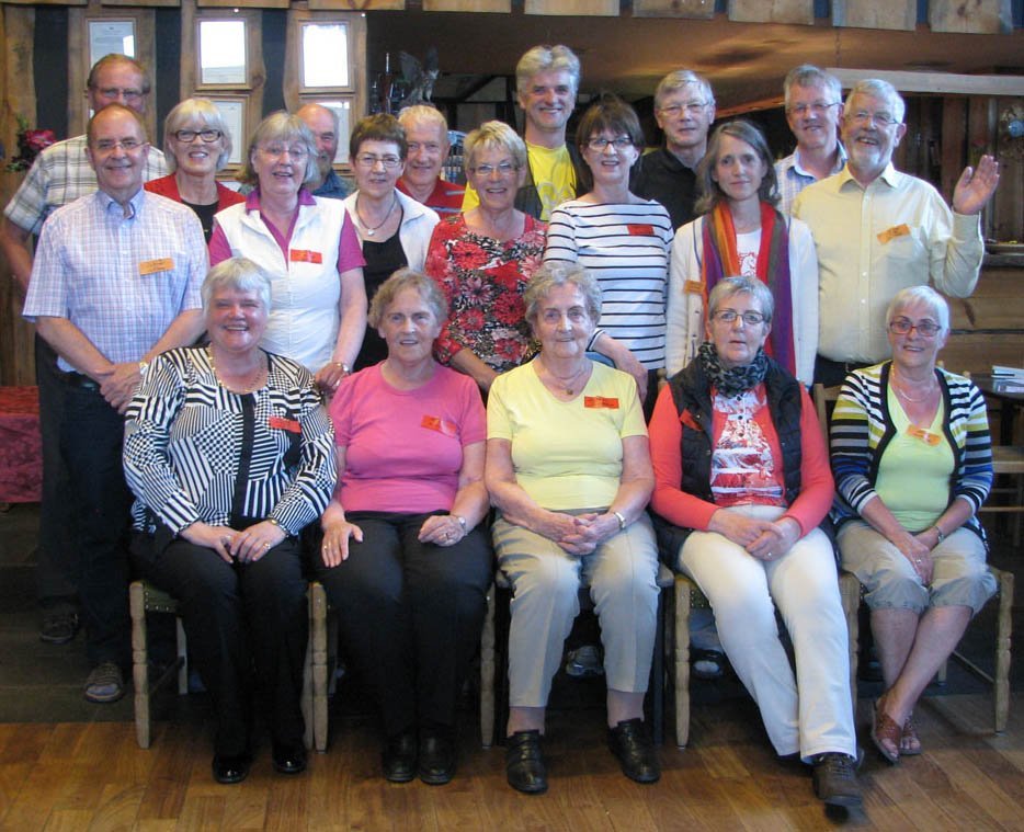 Ættarmótsgestir í Heydal 2013